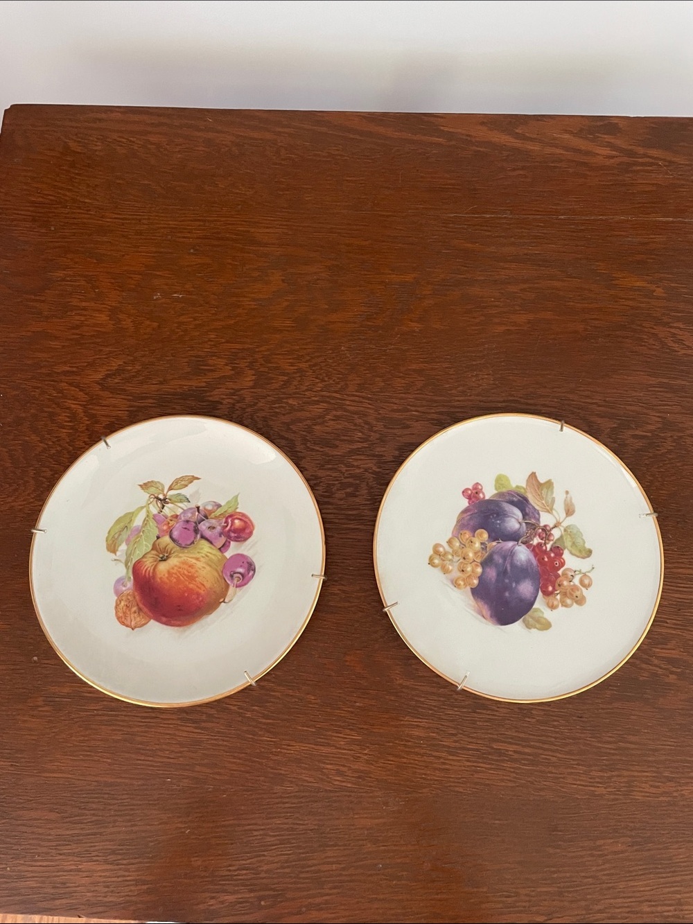 Fruit pattern collection German plates